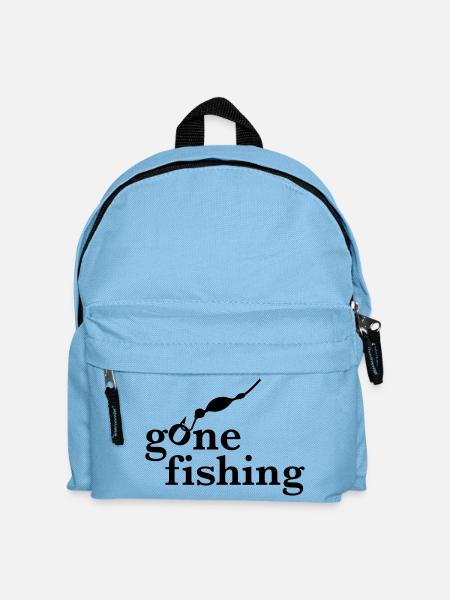 Angeln - Kinder Rucksack - Hellblau