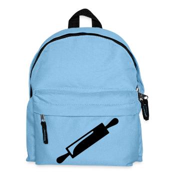 Rouleau à pâtisserie - Sac à dos Enfant - bleu clair - Devant