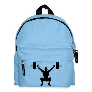 haltérophile - Sac à dos Enfant - bleu clair - Devant