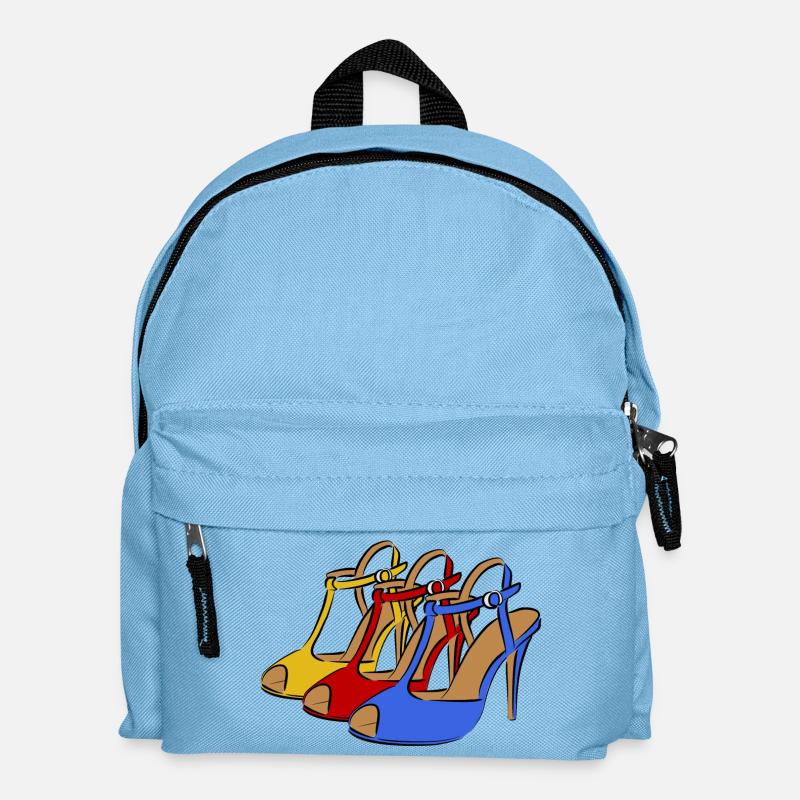 Schuh Mode Damenschuhe - Kinder Rucksack - Hellblau
