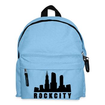 rock city - Kinder Rucksack - Hellblau - Vorne