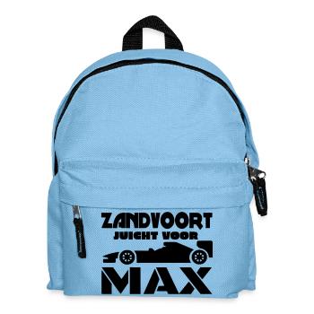 Zandvoort jubelt Max. Speed Rennen # - Kinder Rucksack - Hellblau - Vorne