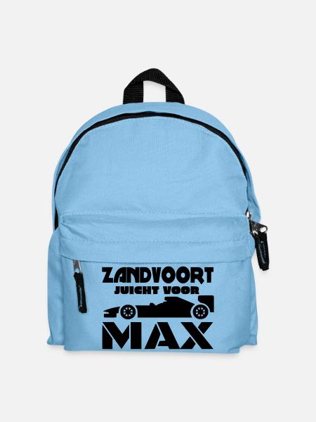 Zandvoort jubelt Max. Speed Rennen # - Kinder Rucksack - Hellblau