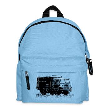 Camion fourgon Robur LO 2002 - Sac à dos Enfant - bleu clair - Devant