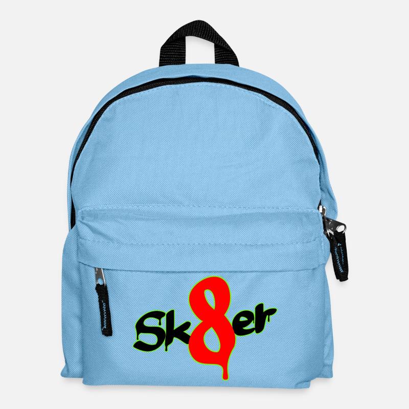 Sk8er - Kinder Rucksack - Hellblau