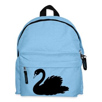 Figure d’ombre de cygne noir - Sac à dos Enfant - bleu clair - Devant