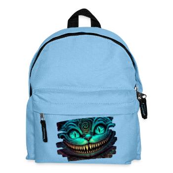 Grinsekatze Horror Pussycat - Kinder Rucksack - Hellblau - Vorne