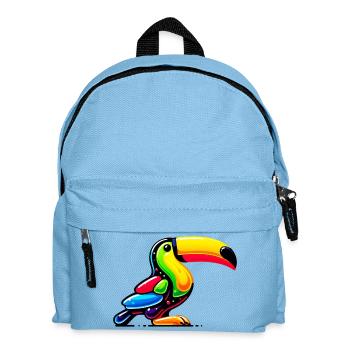 Toucan - Kids' Backpack - light blue - Front
