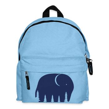 Un éléphant ou une forêt dans ce Fun Optical Illusi - Sac à dos Enfant - bleu clair - Devant