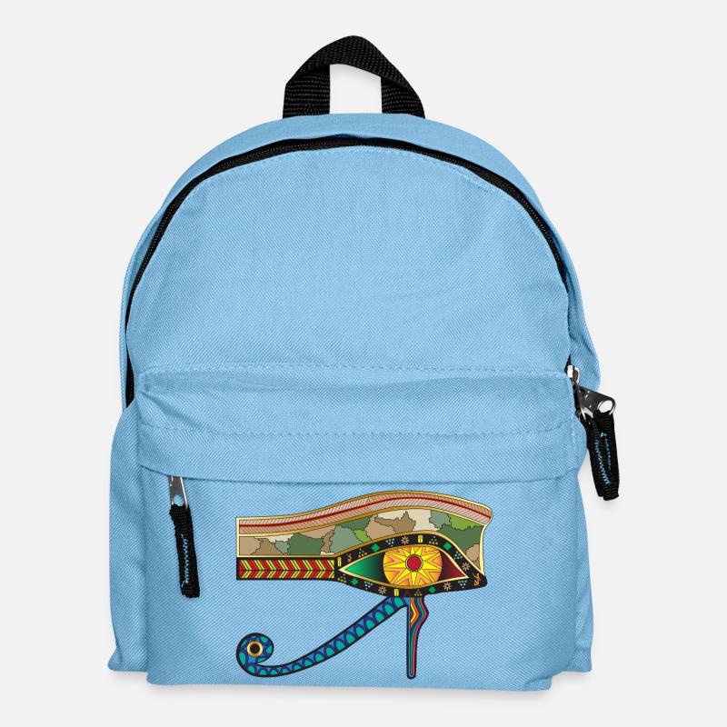 Eye of RA - Kids' Backpack - light blue