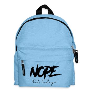 Non, pas aujourd’hui - Sac à dos Enfant - bleu clair - Devant