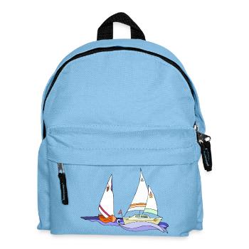 Voilier - Sac à dos Enfant - bleu clair - Devant