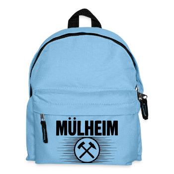 Muelheim Glueck auf Bergbau - Kinder Rucksack - Hellblau - Vorne