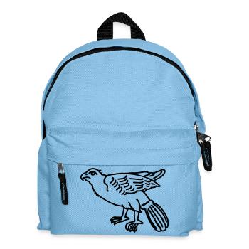 eagle - Kids' Backpack - light blue - Front