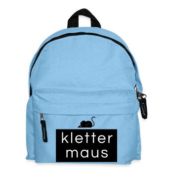 Climbing Mouse - T-shirt d’escalade - Sac à dos Enfant - bleu clair - Devant