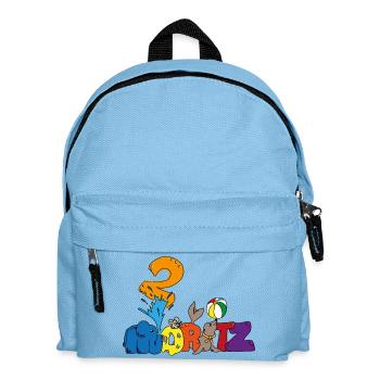 Moritz fête ses 2 ans - Sac à dos Enfant - bleu clair - Devant
