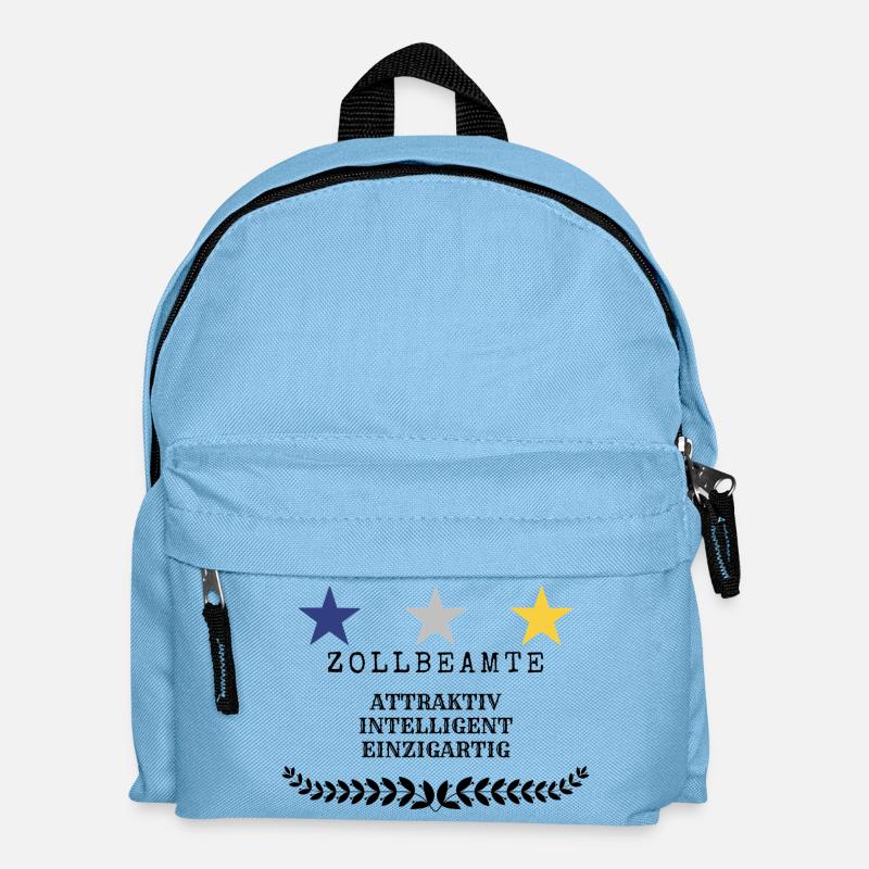 Zollbeamter  - Kinder Rucksack - Hellblau