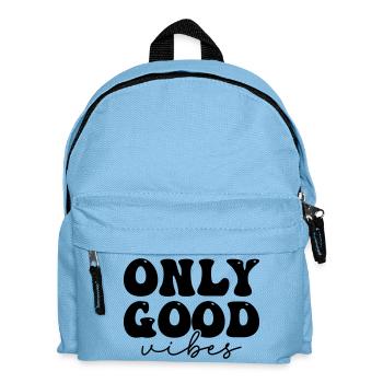 Positive statement design - Kids' Backpack - light blue - Front