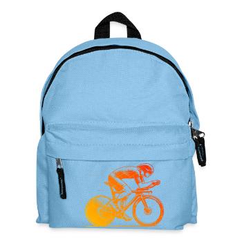 Road bike style for every occasion - Kids' Backpack - light blue - Front