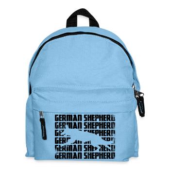 Berger allemand - Sac à dos Enfant - bleu clair - Devant