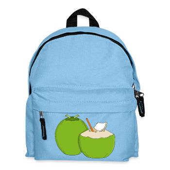 Emerald Coconut Splash - Kids' Backpack - light blue - Front