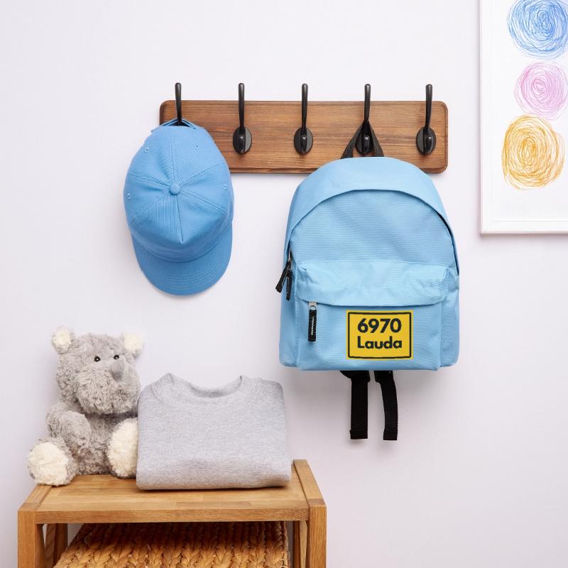 OLD POSTCODE ZIP CODE RETRO 6970 LAUDA HEIMATSTOLZ Kids' Backpack
