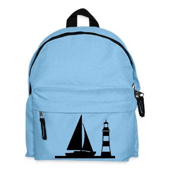 Sail - Kids' Backpack - light blue - Front