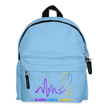 Blasenkrebs Krebs Blase - Kinder Rucksack - Hellblau - Vorne