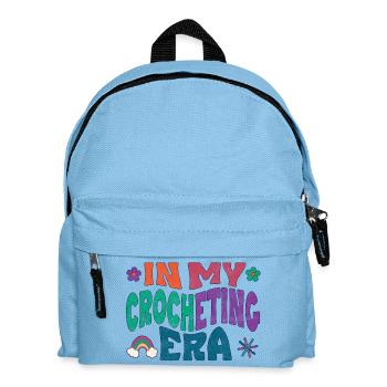 In my Crocheting Era - Kinder Rucksack - Hellblau - Vorne