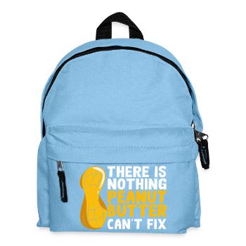 Peanut butter - Kids' Backpack - light blue - Front