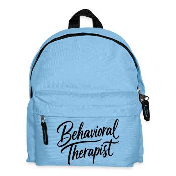 Behavioural therapist, school behaviour technician - Kids' Backpack - light blue - Front
