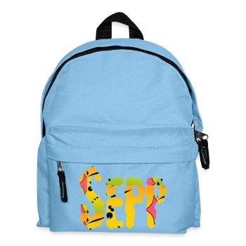 Sepp First Name - Kids' Backpack - light blue - Front
