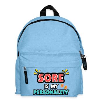 Meine Persönlichkeit ist wund. - Kinder Rucksack - Hellblau - Vorne