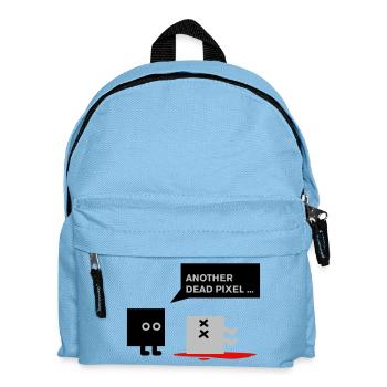 dead pixel_english - Kinder Rucksack - Hellblau - Vorne