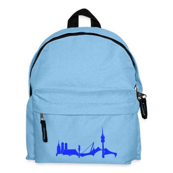 Munich - Kids' Backpack - light blue - Front