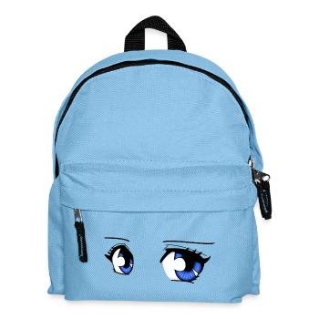 Mangaeyes - Kinder Rucksack - Hellblau - Vorne