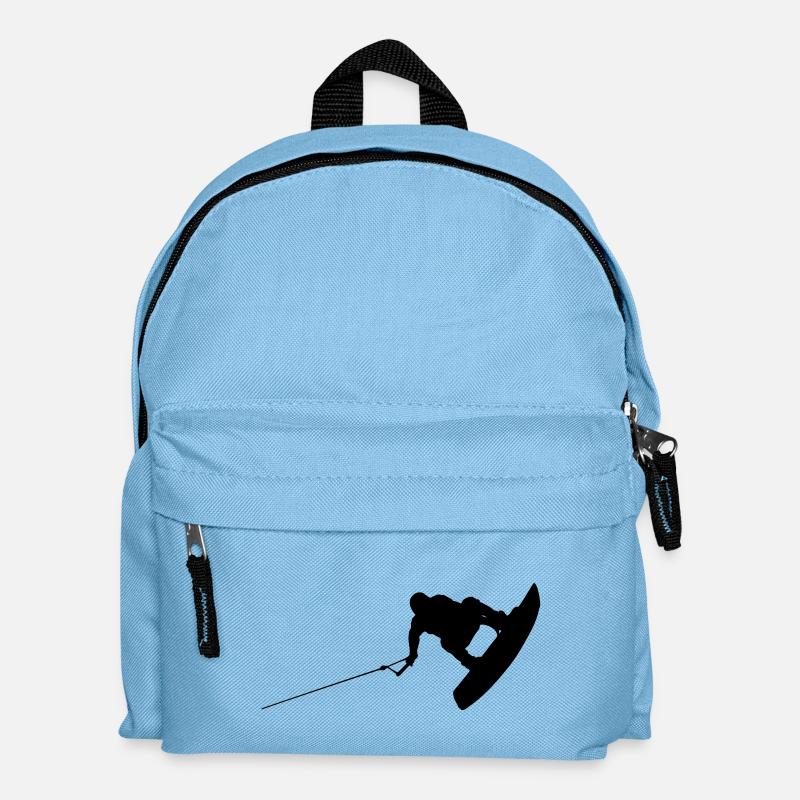 wakeboarder_02 - Sac à dos Enfant - bleu clair