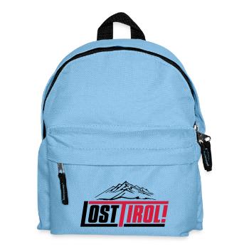 lost-tirol-v1 - Kinder Rucksack - Hellblau - Vorne
