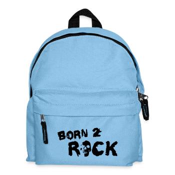 born_2_rock_b_1c - Kinder Rucksack - Hellblau - Vorne