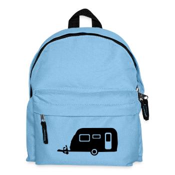 Camping - Kids' Backpack - light blue - Front