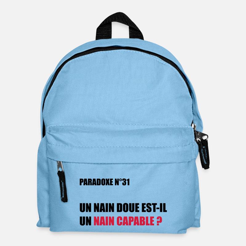 PARADOXE nain - Sac à dos Enfant - bleu clair