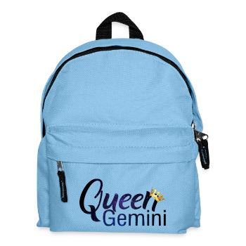 Sternzeichen Zwilling / Zodiac Gemini - Kinder Rucksack - Hellblau - Vorne