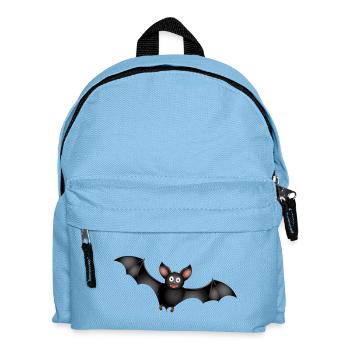 Bat - Kids' Backpack - light blue - Front