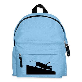 grasshopper - Kids' Backpack - light blue - Front