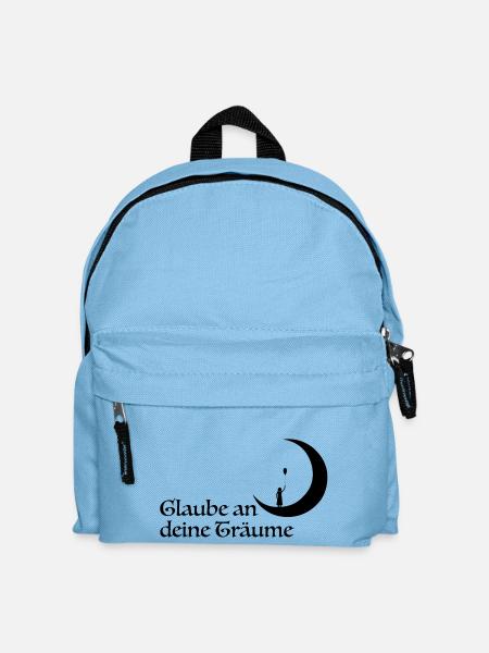 Glaube - Kinder Rucksack - Hellblau
