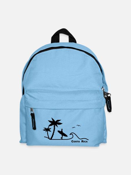 Costa Rica. - Kinder Rucksack - Hellblau