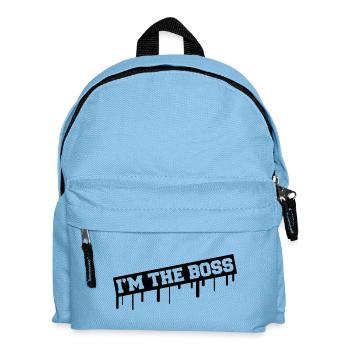 I'm The Boss Graffiti - Kids' Backpack - light blue - Front