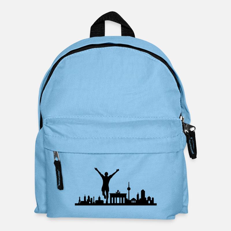 Berlin Jogger - Kinder Rucksack - Hellblau