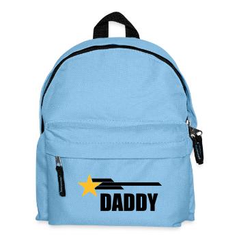 Daddy - Kinder Rucksack - Hellblau - Vorne