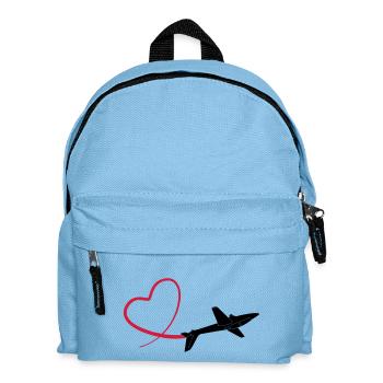 Kunstflug aerobatic Fox - Kids' Backpack - light blue - Front